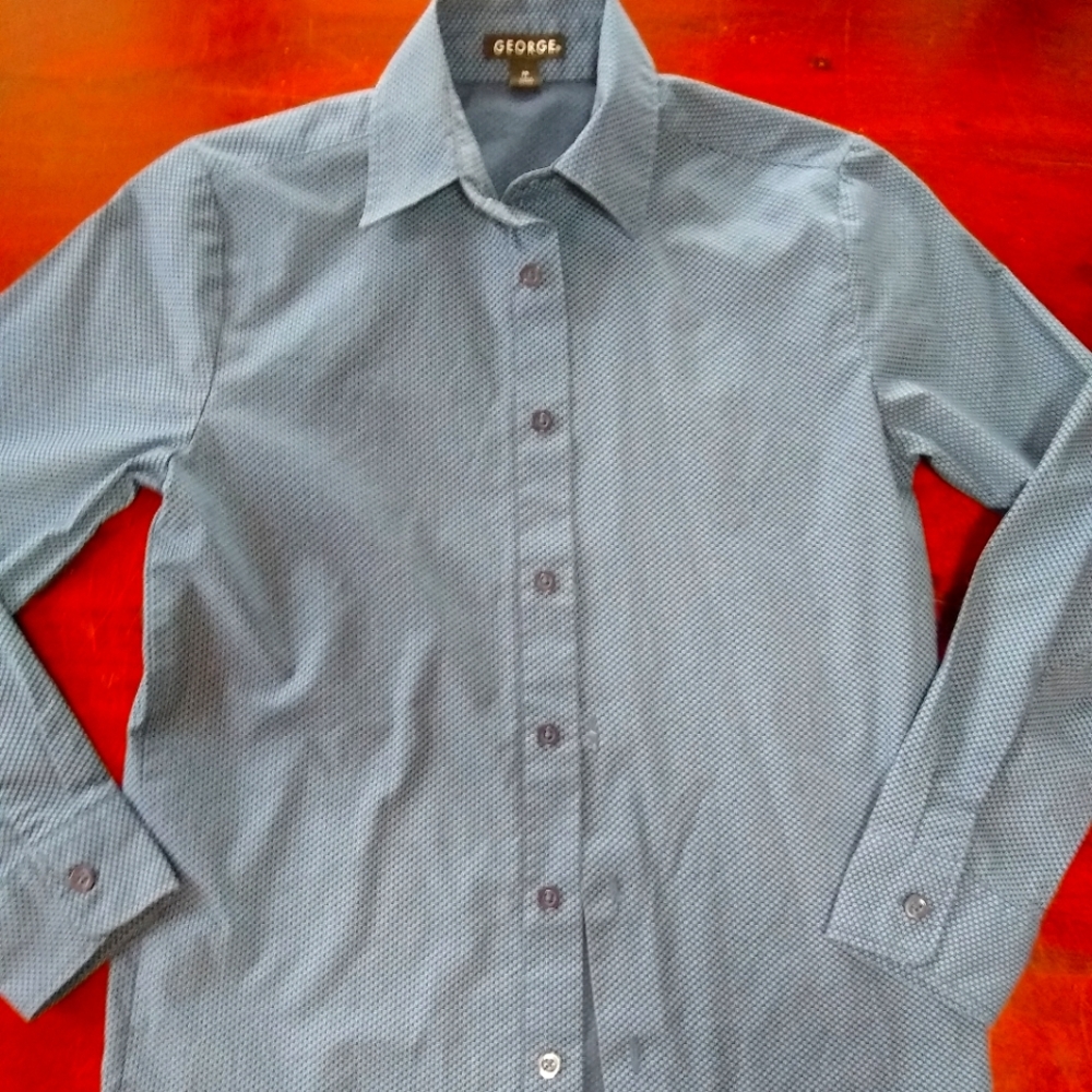 Boys 12 button down